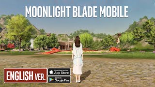MOONLIGHT BLADE MOBILE Gameplay - Open World MMORPG