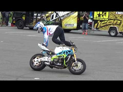 エクストリームバイクスタント オートジャンボリー16 埼玉自動車大学校 Youtube