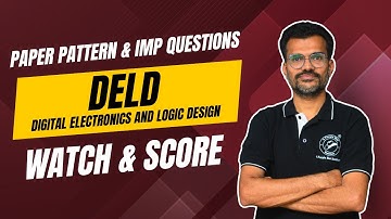 Digital Electronics and Logic Design (DELD) | Paper Pattern & IMP | #engineering #sppu