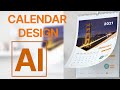 Как Создать Современный Дизайн Календаря в Adobe Illustrator?