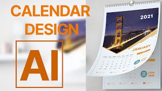 Как Создать Современный Дизайн Календаря в Adobe Illustrator?