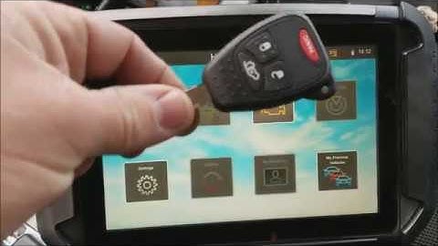 2010 Dodge Avenger key programming via Smart Pro