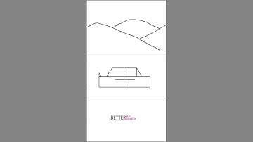 How to draw a CAR #Shorts #shortvideo