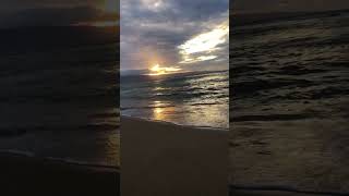 Sunset Over The Ocean On Maui, Hawaii.