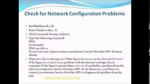 Internet Explorer Error 12029