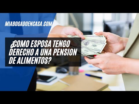 Video: ¿Pueden las esposas pagar la pensión alimenticia?