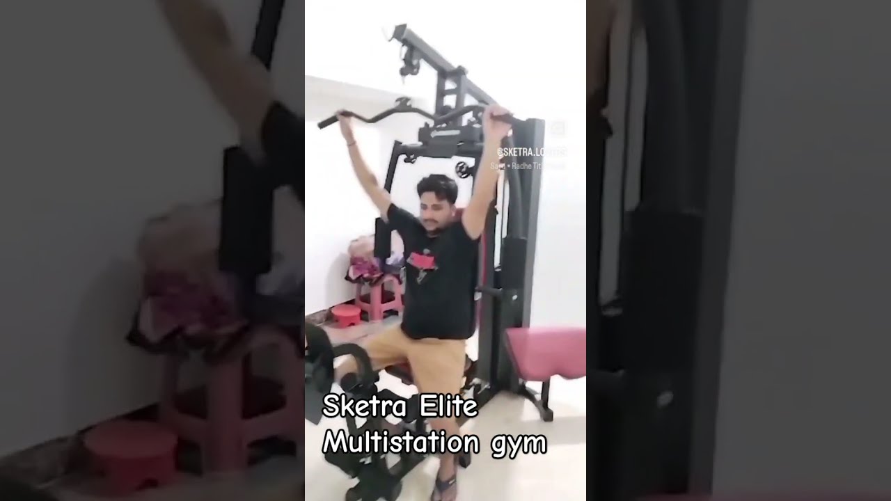 Experience Next Level Strength Training With The Sketra Elite Multistation Gym Squat Athlete