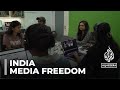 Press freedom in India: Fears of crackdown undermining democracy