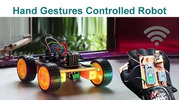 Hand Gesture Controlled Robot, Arduino, and MPU6050 | Code & Circuit