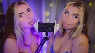 ASMR Pure Twin Earlicking - Double Ear Noms for Double Tingles
