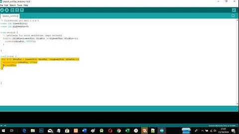 Bahasa C Arduino contoh LED Berjalan