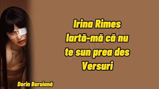 Irina Rimes - Iartă-mă că nu te sun prea des (Versuri/Lyrics Video) | Album ,,ACASĂ\