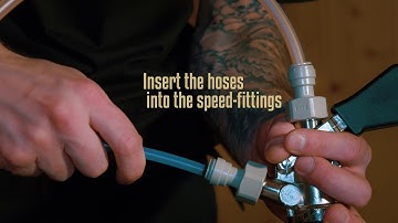 Setup with Air Compressor