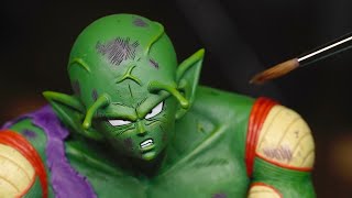 Painting Polymer clay - Piccolo from Dragon ball (manga version)