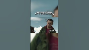 when your senior dev tries to explain something #softwareengineer #tech #thelastofus