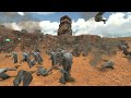 CREEPY FIGHT!!! - 2500 CATAPULT vs 50000 GHOST