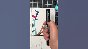 Drawing with posca markers but in 4 styles! *christmas edition* Inspired by @AdriArtsy