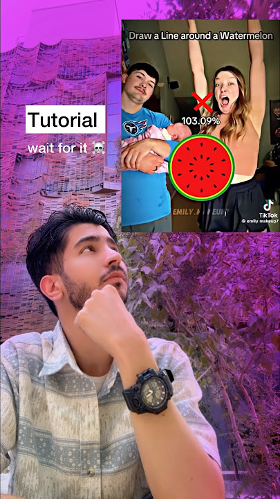 Tutorial Efek Semangka 🍉✅ #tutorial #tutorialfilter #tiktok #gambarsemangka #viralshorts