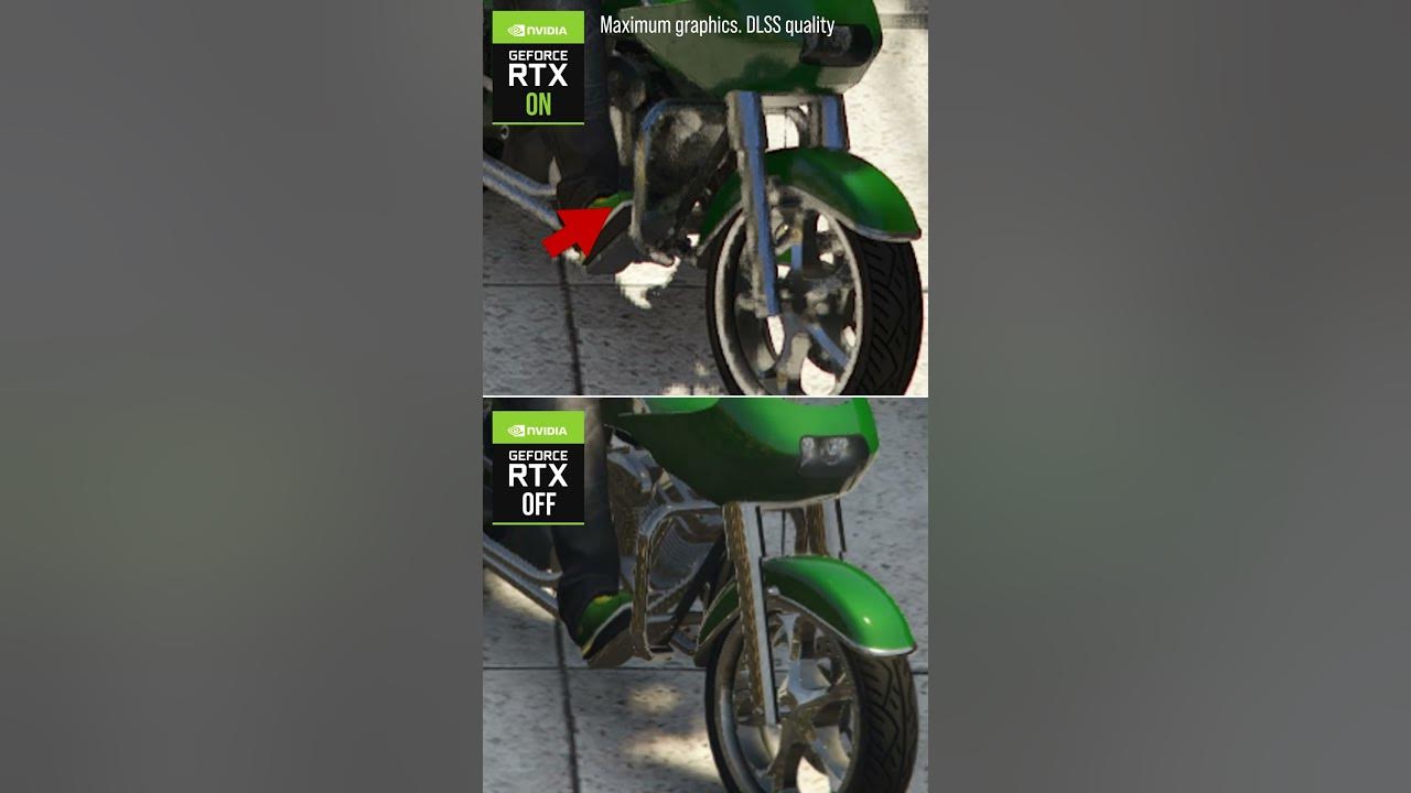 GTA V RTX ON vs. OFF