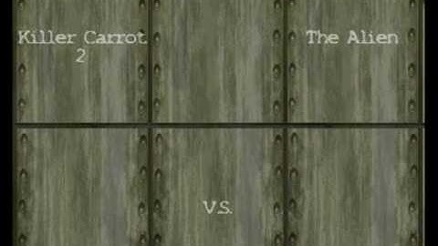 Robot Wars Wiki- Robot Arena 2, Group A, Battle 1, Killer Carrot vs The Alien