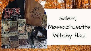 Salem Witchy Haul || My Favorite Stores!