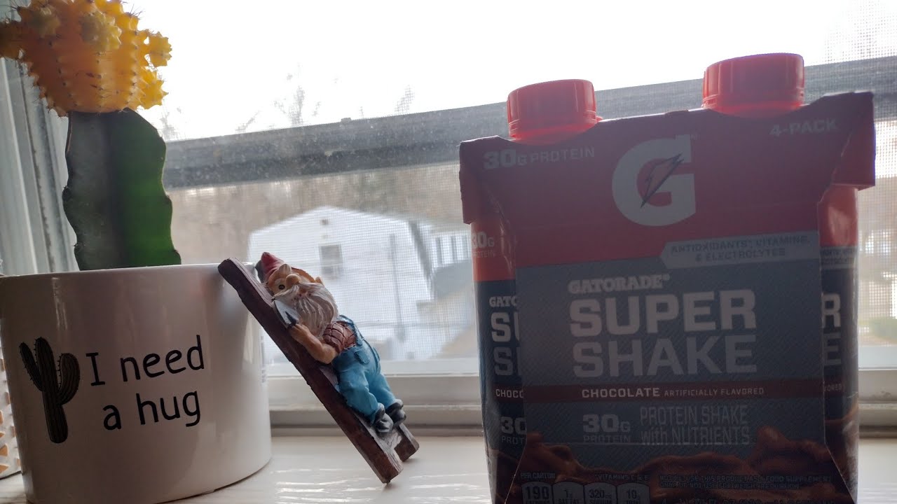 Chocolate Protein Shake by Gatorade Super Shake 30g Protein Food
