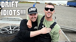 Drifting With Two New 'Idiots'!!