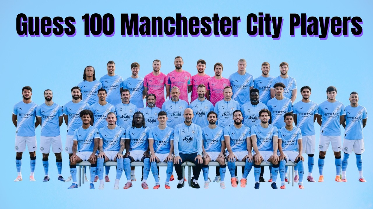 Guess The Manchester City Player