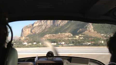 Volo da Boccadifaclo a Punta Raisi e ritonto.  LICP-LICJ-LICP