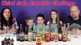Weird Soda Smoothie Challenge