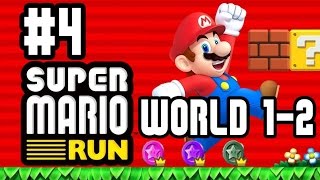 Super Mario Run - World 1-2 (All Pink, Purple and Black Coins) - Wall-Kicking It Underground - iOS screenshot 5