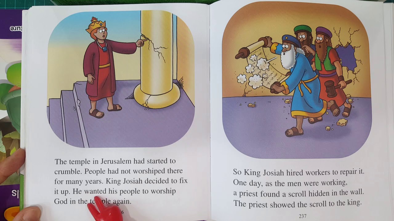 44. Boy King Josiah The Beginner's Bible ReadAlong YouTube
