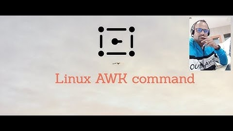 Awk command in Linux.
