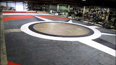 Events Carpet (custom work inlay and logo)