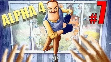 NEW Secrets (ALPHA 4 UPDATE) - Hello Neighbor Gameplay #7