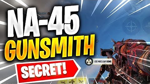 Cod mobile na 45 best gunsmith || Na-45 Best gunsmit || Codm best Gun for s11 || Na 45 Best Gunsmit