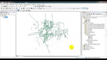 วีดีโอสาธิตการทำ Geodatabase,Feature dataset,Feature Class และ Shapesile โดยโปรแกรม ArcMap 10