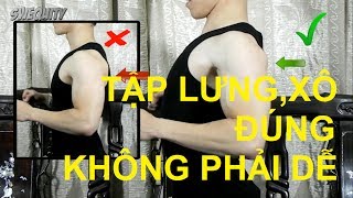 [L1] Tập lưng và xô đúng không phải đơn giản!