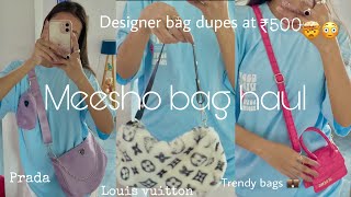 Meesho Bags Haul 🤯💕 | Affordable bags| Branded dupes? Starting at ₹362