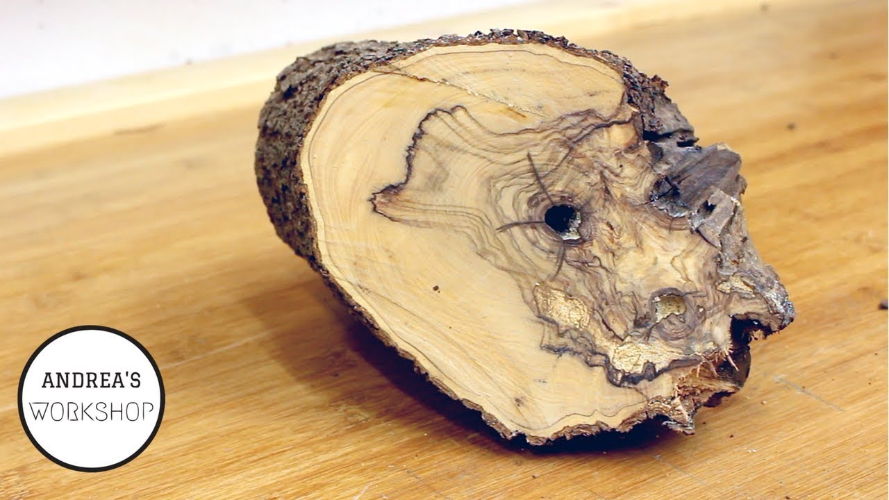 Olive Wood - from Firewood to Useable Lumber - YouTube