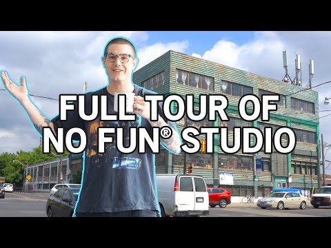 No Fun® Studio Tour: Making RUGS in an old YARN Factory Before it Gets DEMOLISHED
