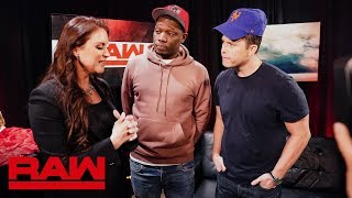 Stephanie McMahon welcomes Michael Che and Colin Jost to Raw: Raw, March 4, 2019
