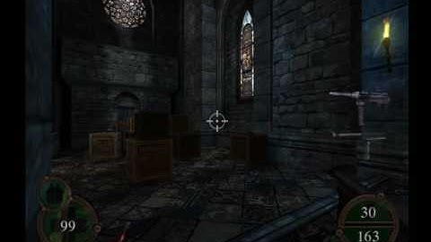 Return to castle wolfenstein - operation resurrection level 16 Defiled Church part 2 Pcsx2 0.9.6