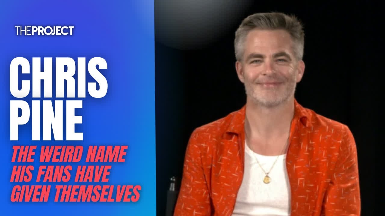 Chris Pine Reveals The Weird Nickname His Fans Have Given Themselves