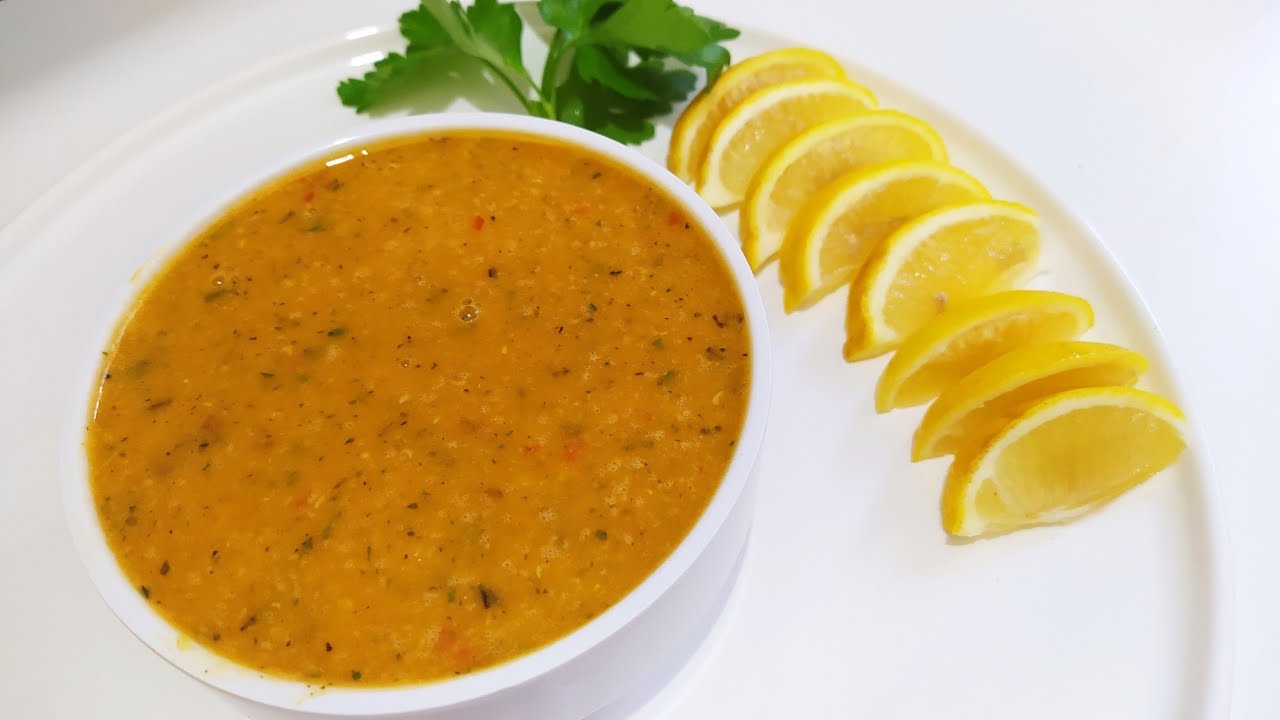 Приготовление знаменитого турецкого супа (изоклин) — это простой и быстрый способ приготовления,