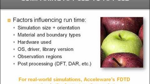 Webinar: Acceleware FDTD Libraries (2 of 2)