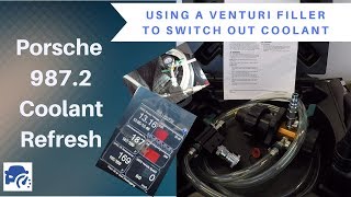 How to replace coolant in a 987.2 Boxster