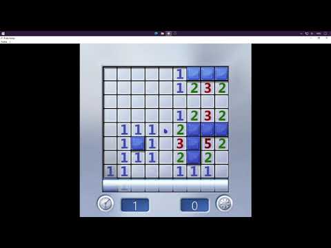 Minesweeper beginner 1 second speedrun