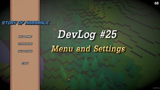 DevLog #25 (Godot Engine C#) Menu and Settings