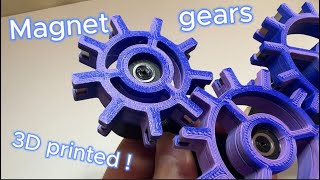 3d printed Magnet Gears